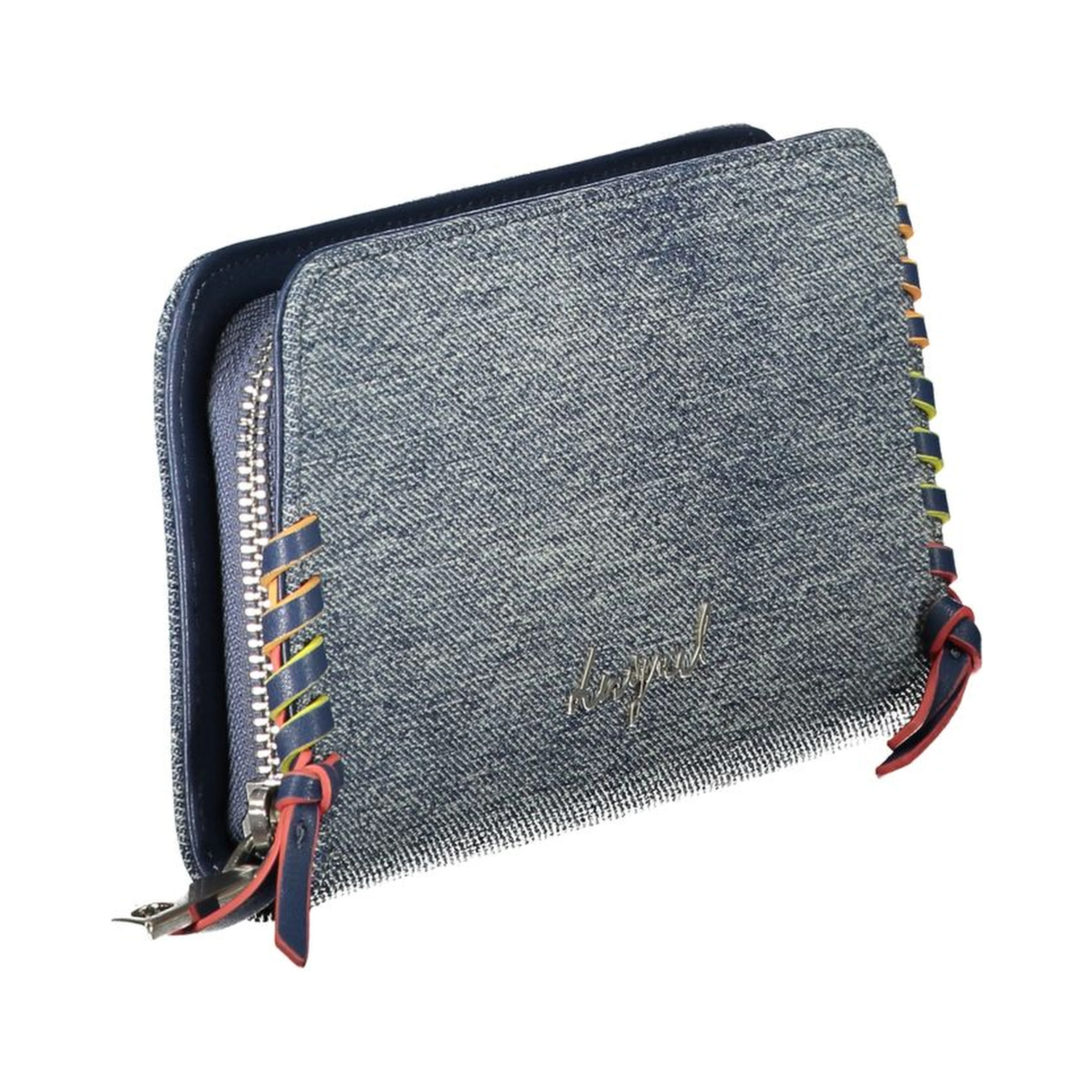 Blue Cotton Wallet