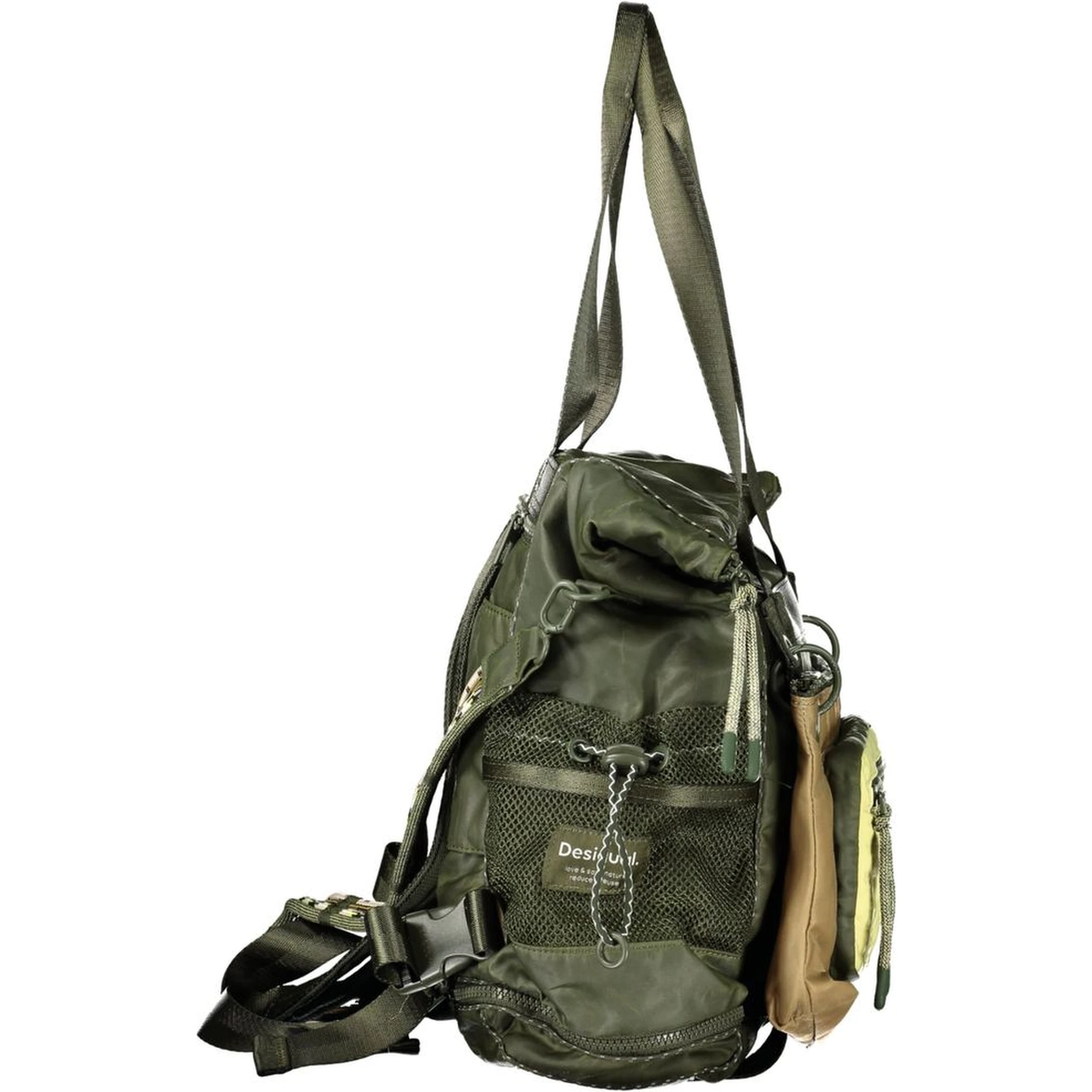Green Polyester Handbag