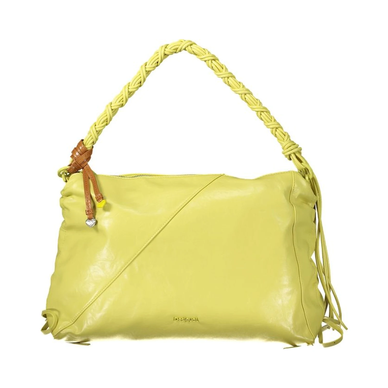 Yellow Polyethylene Handbag