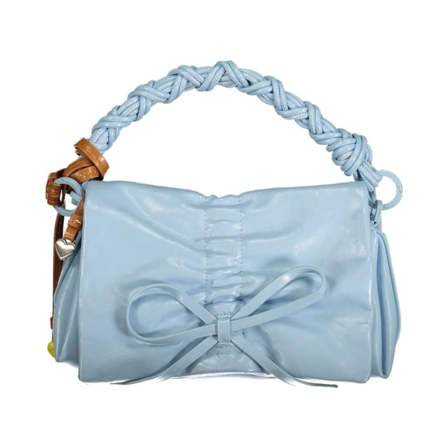 Blue Polyethylene Handbag