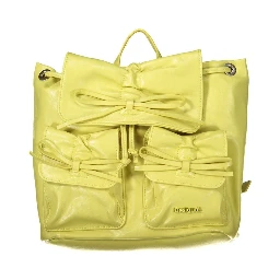Yellow Polyethylene Backpack