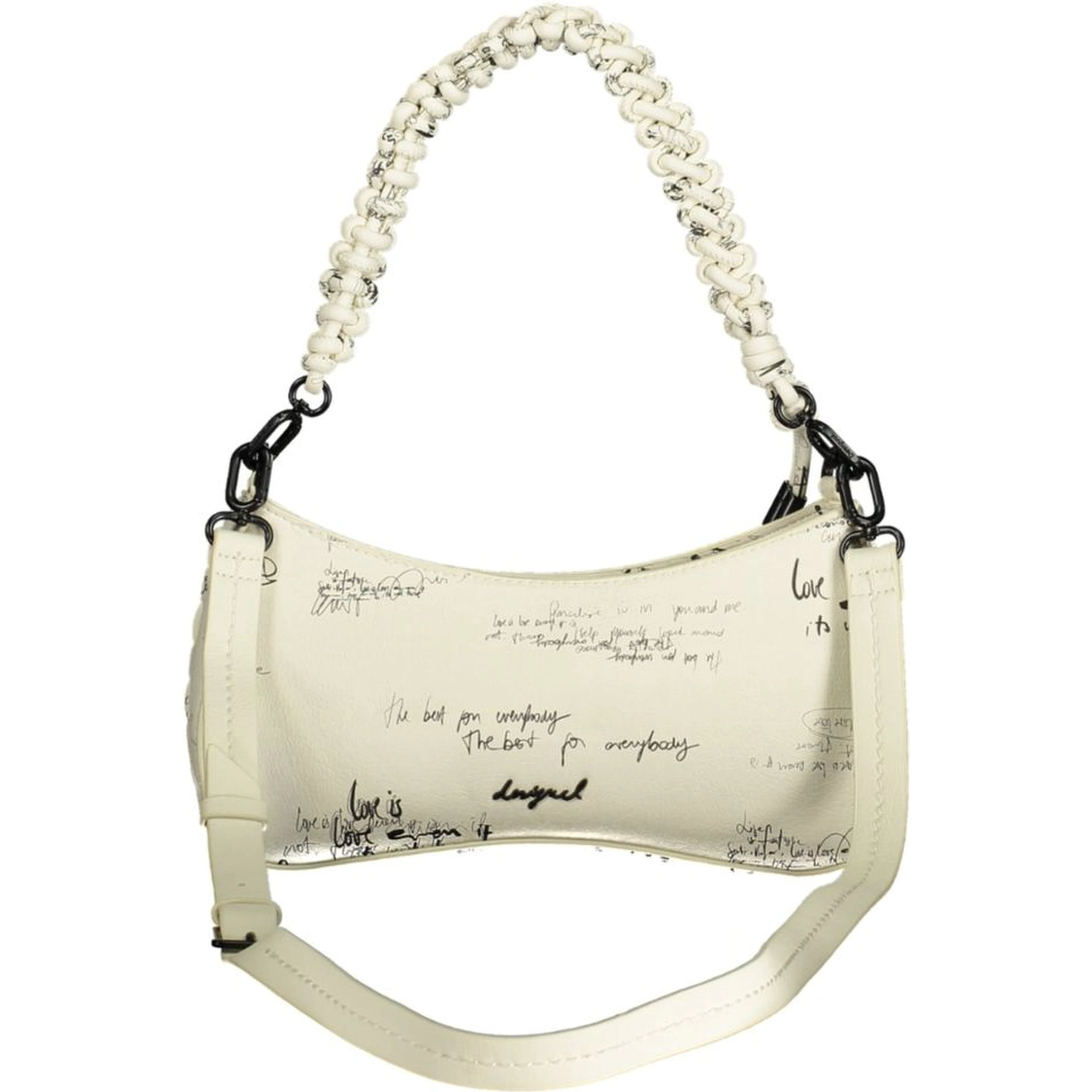 White Polyethylene Handbag
