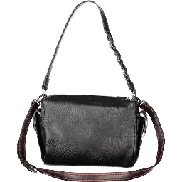 حقيبة يد من البولي إيثيلين الأسود
