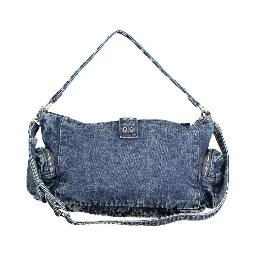 Blue Cotton Women Bag