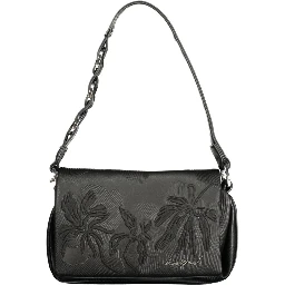 Black Polyurethane Women's Bag