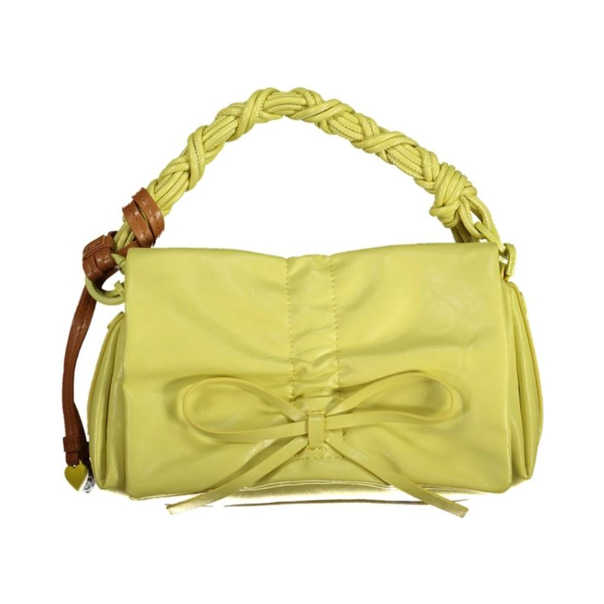 Yellow Polyethylene Handbag