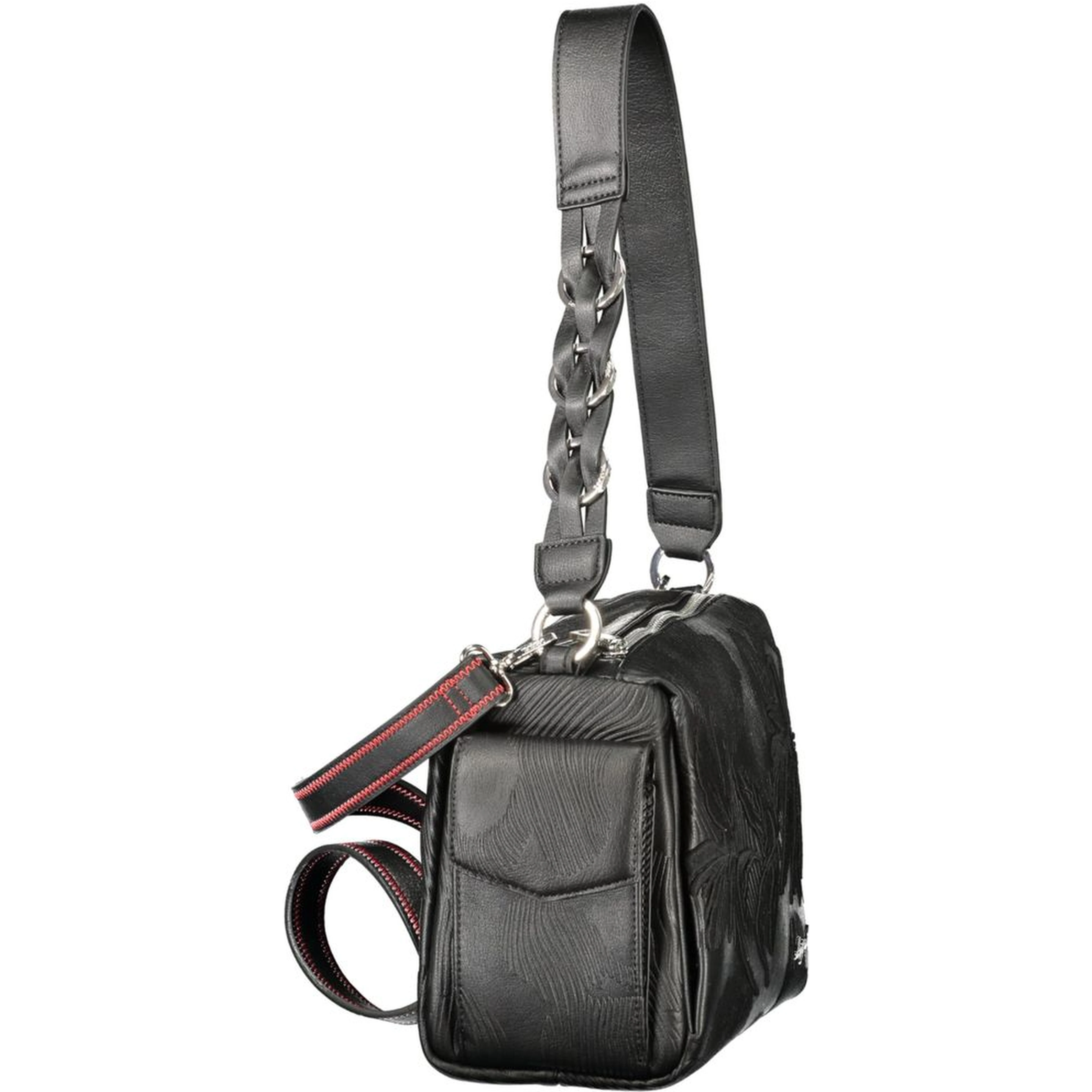 Black Polyethylene Handbag