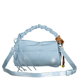 Blue Polyethylene Handbag