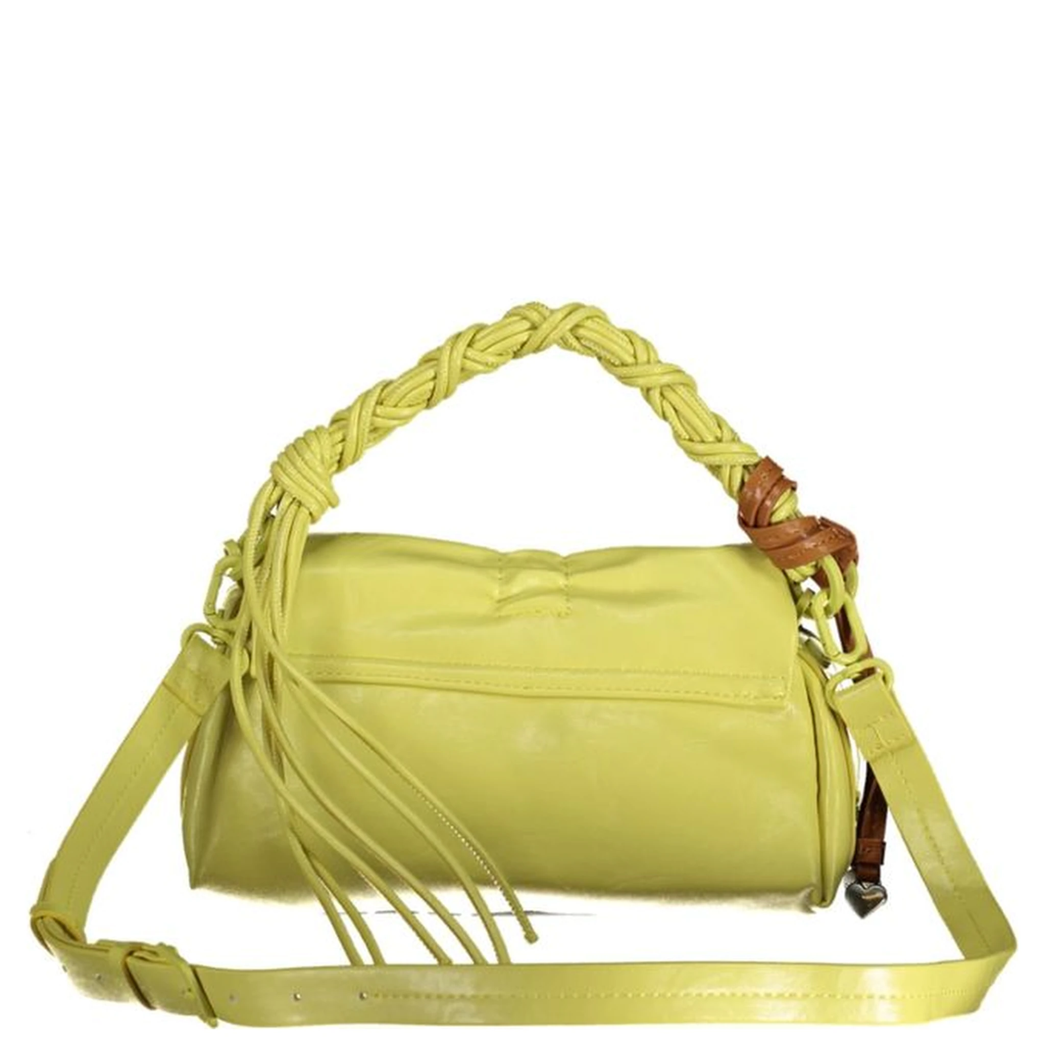 Yellow Polyethylene Handbag