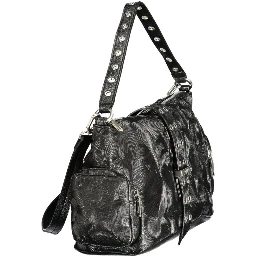 Black Polyethylene Handbag