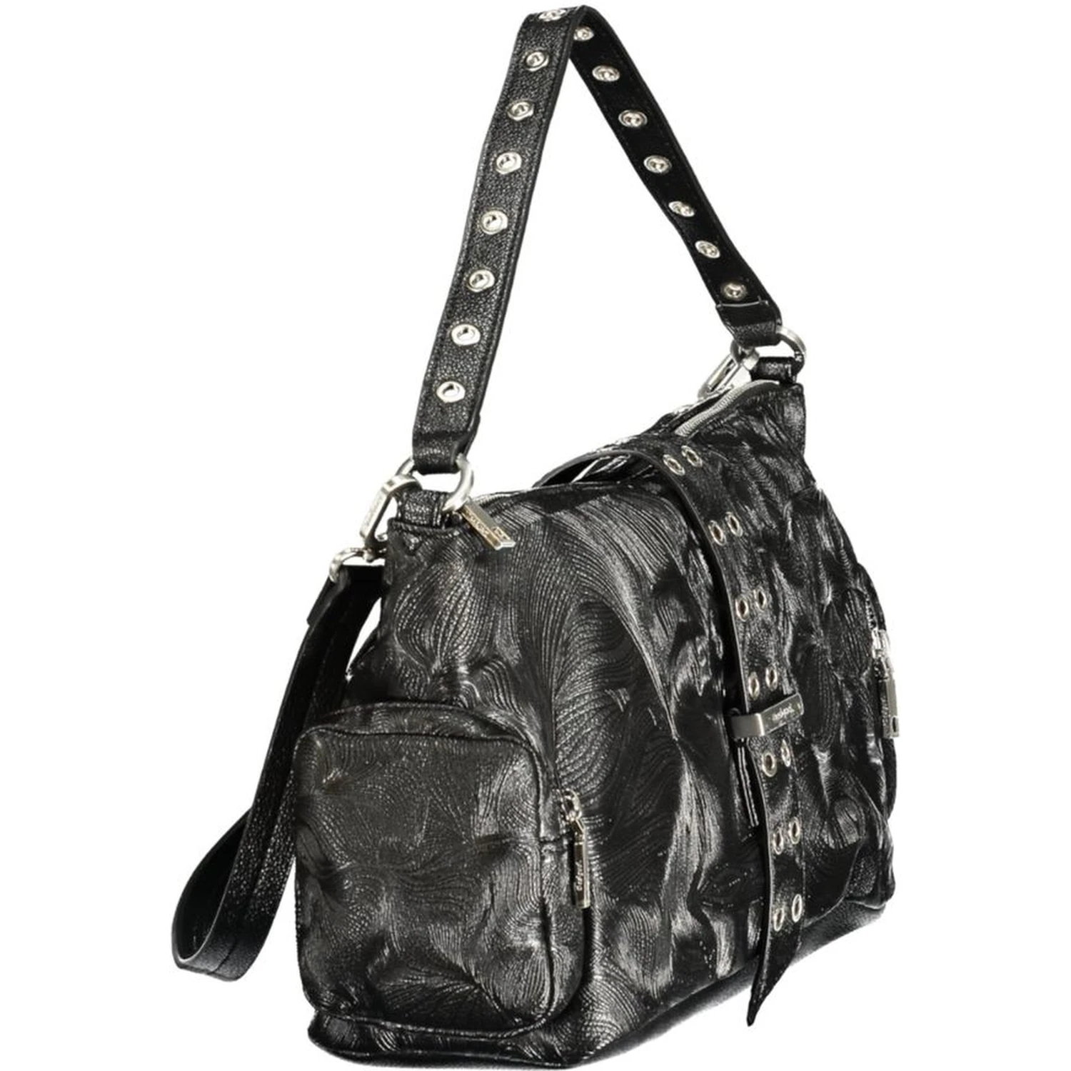 Black Polyethylene Handbag