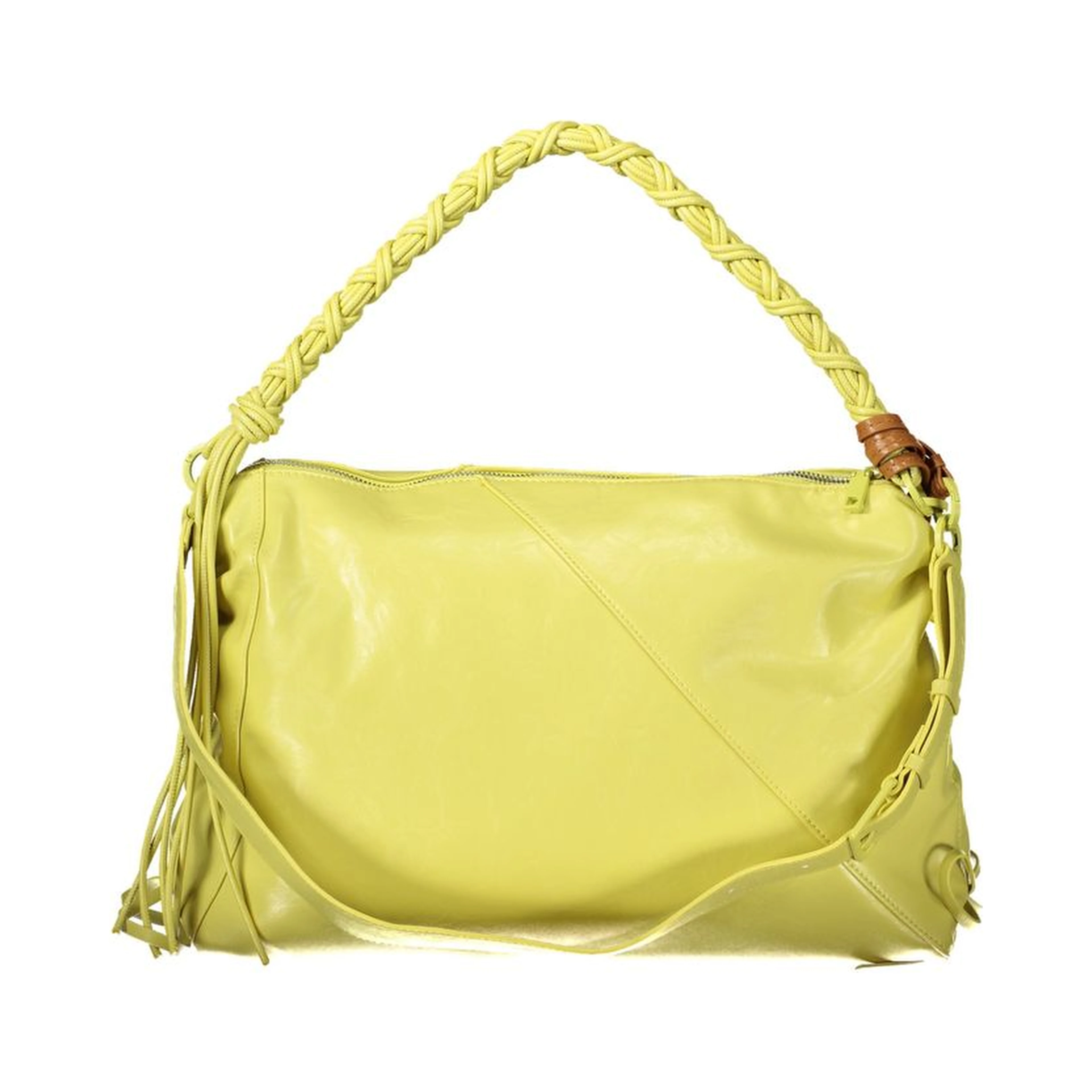Yellow Polyethylene Handbag