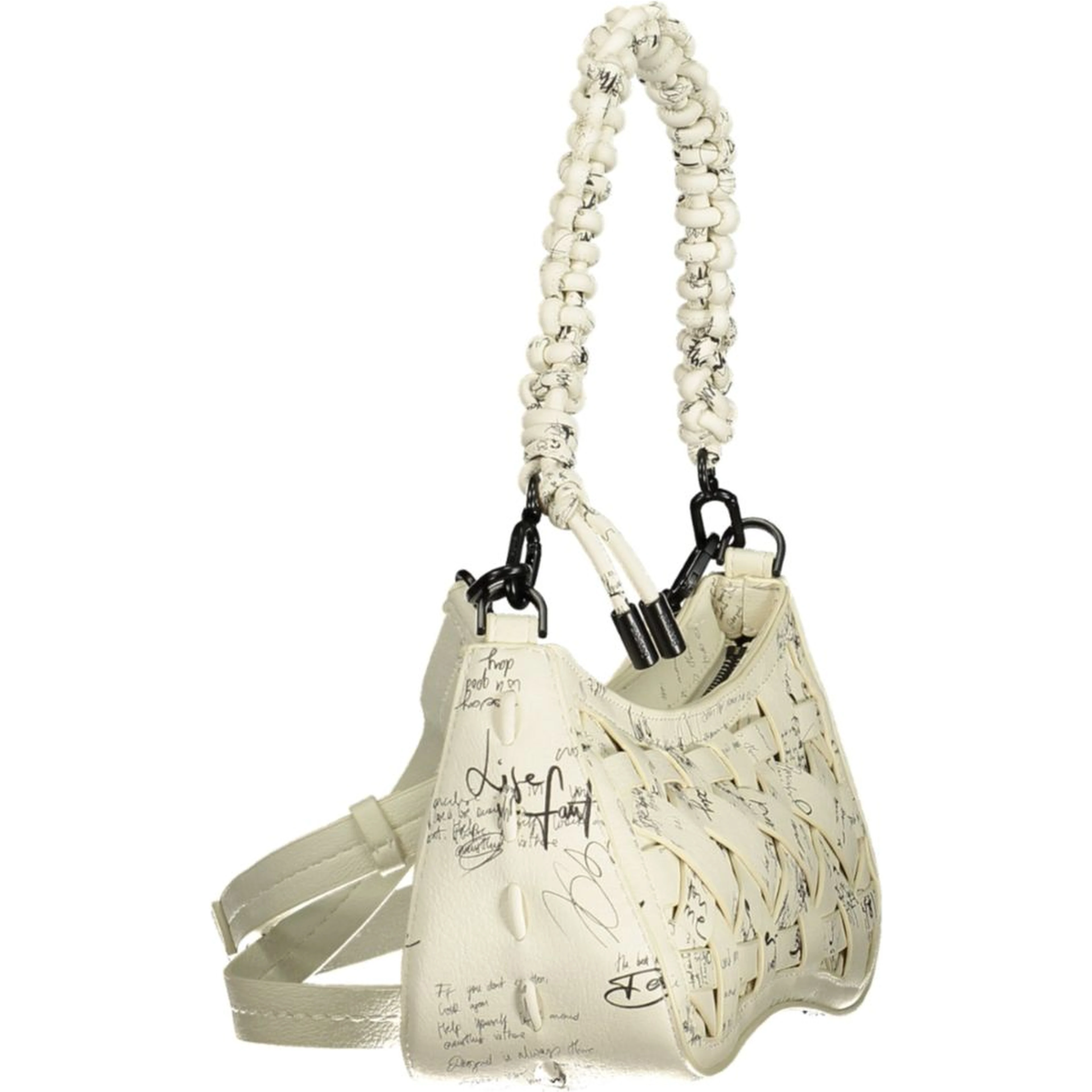 White Polyethylene Handbag