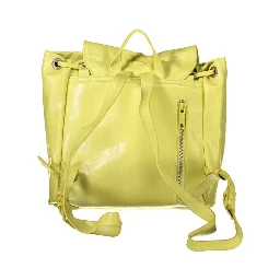 Yellow Polyethylene Backpack