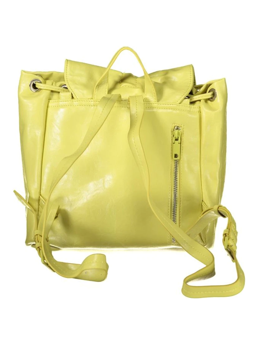 Yellow Polyethylene Backpack