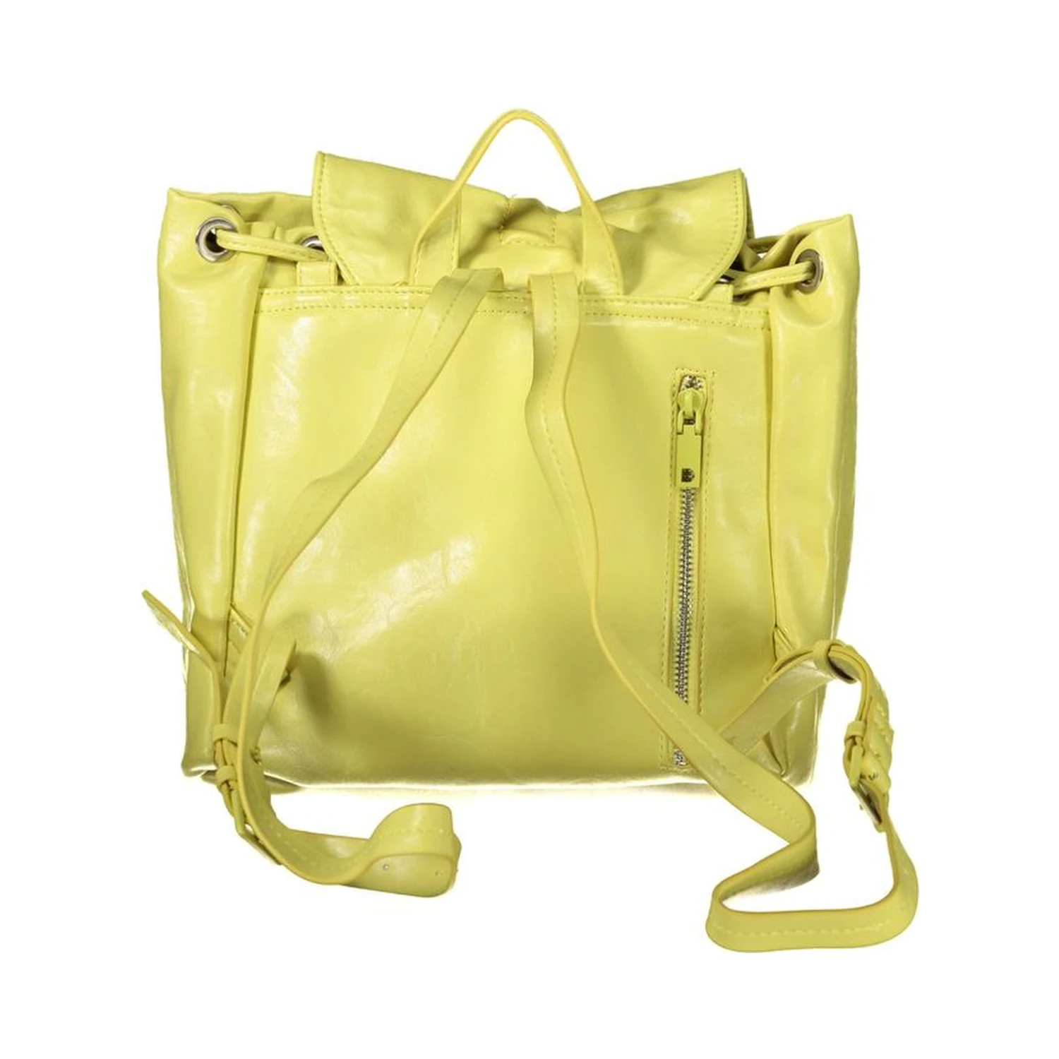 Yellow Polyethylene Backpack