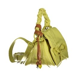 Yellow Polyethylene Handbag