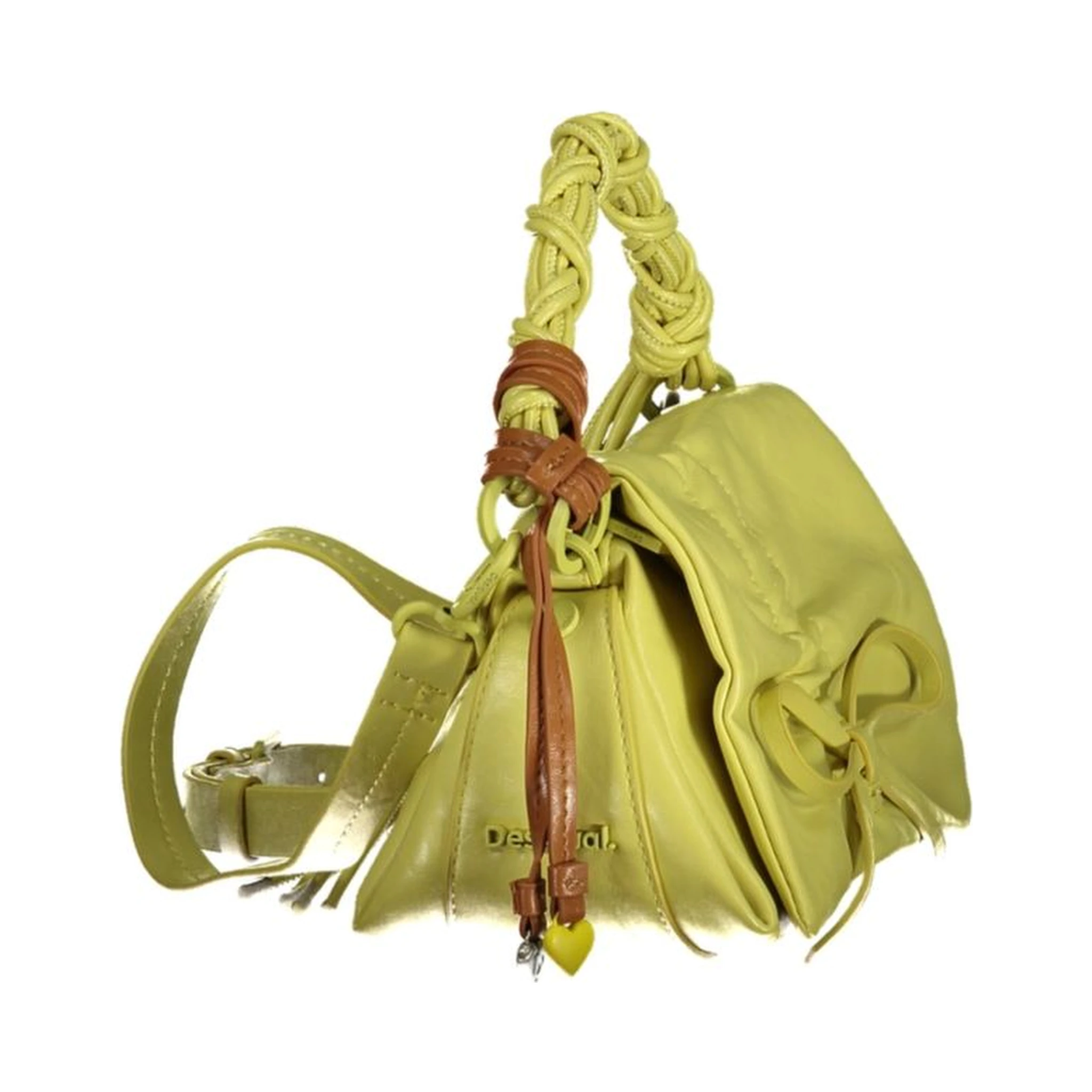 Yellow Polyethylene Handbag