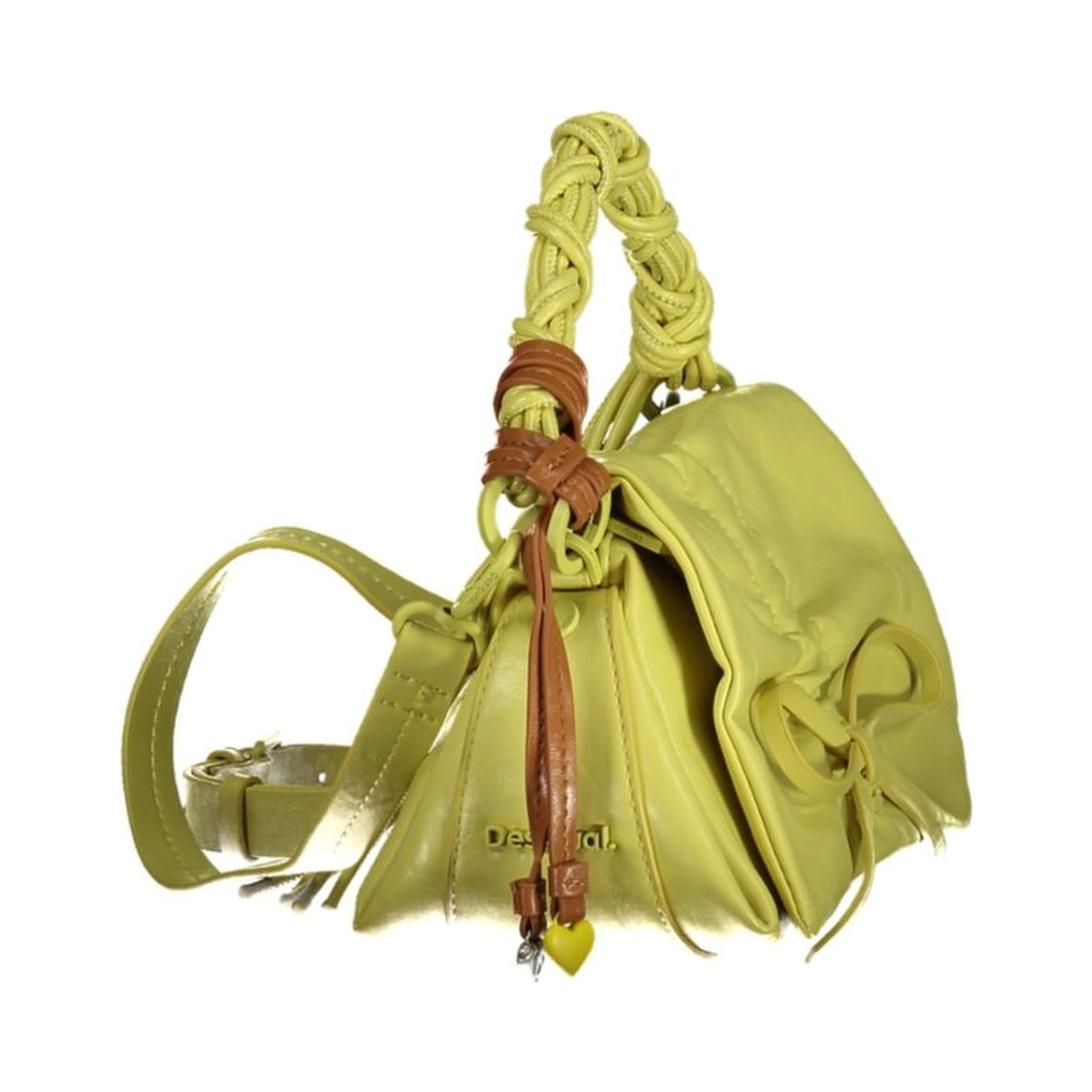 Yellow Polyethylene Handbag
