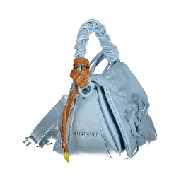 Blue Polyethylene Handbag