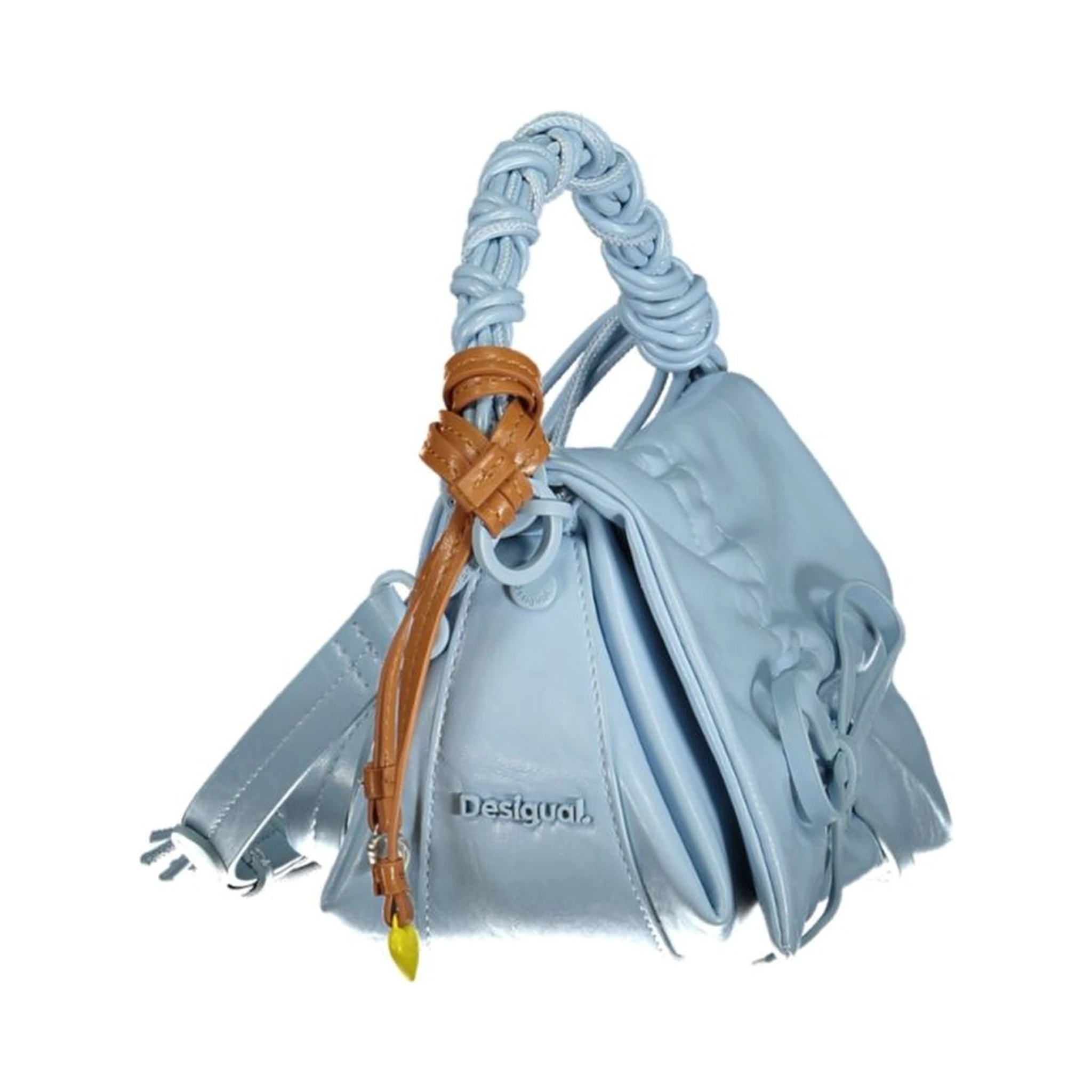 Blue Polyethylene Handbag