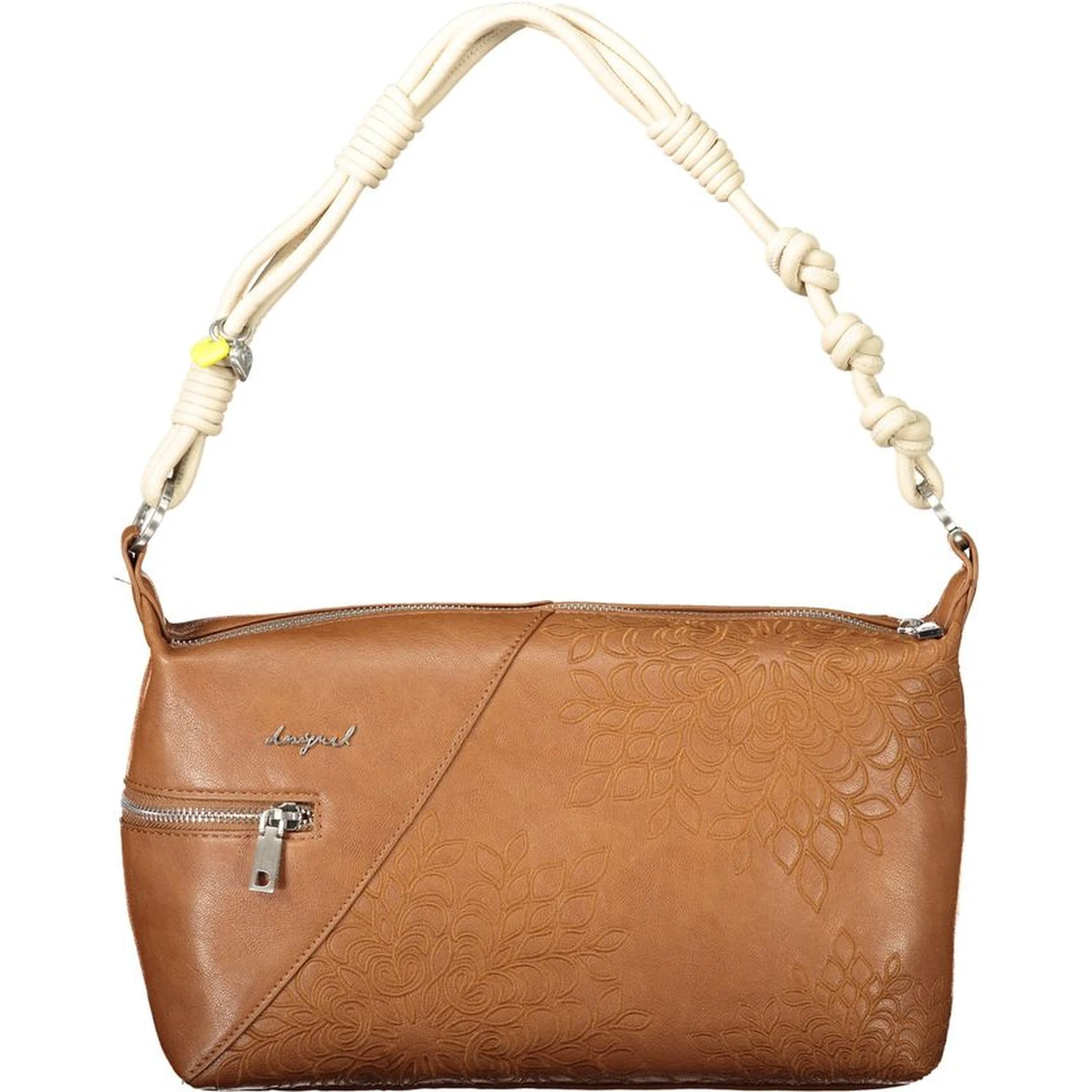 Marrone Polyurethane Women's Shoulder Bag