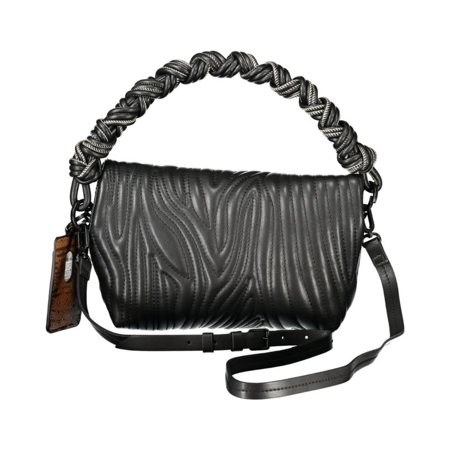 Black Polyethylene Handbag