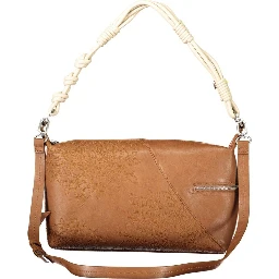 Marrone Polyurethane Women's Shoulder Bag