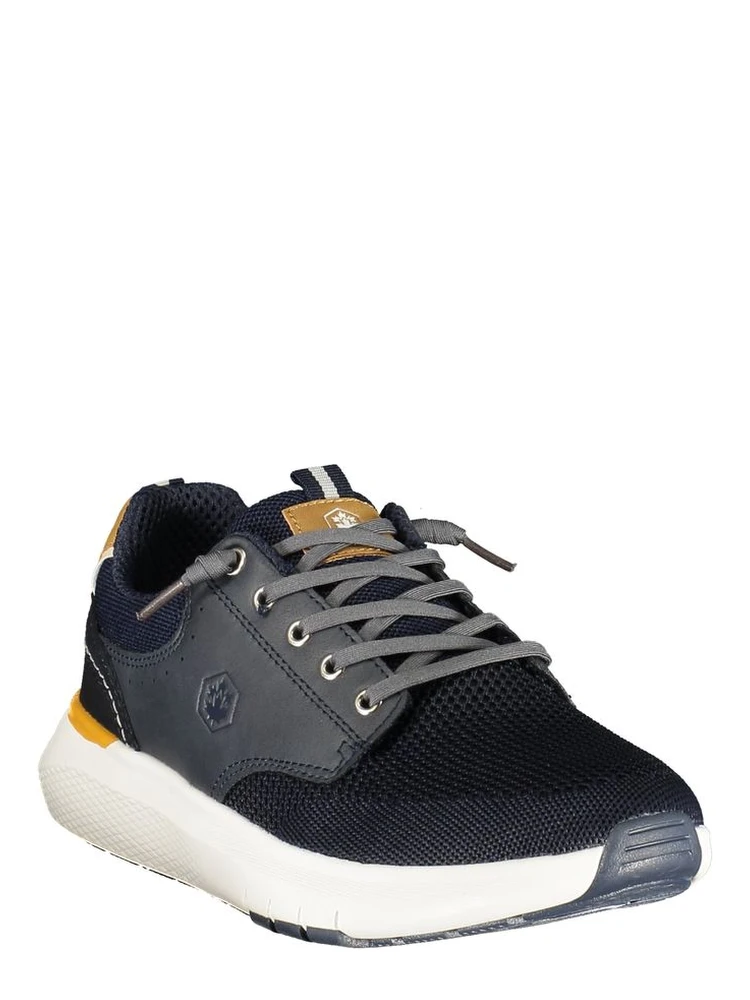 Blue Polyurethane Men Sneaker alternative