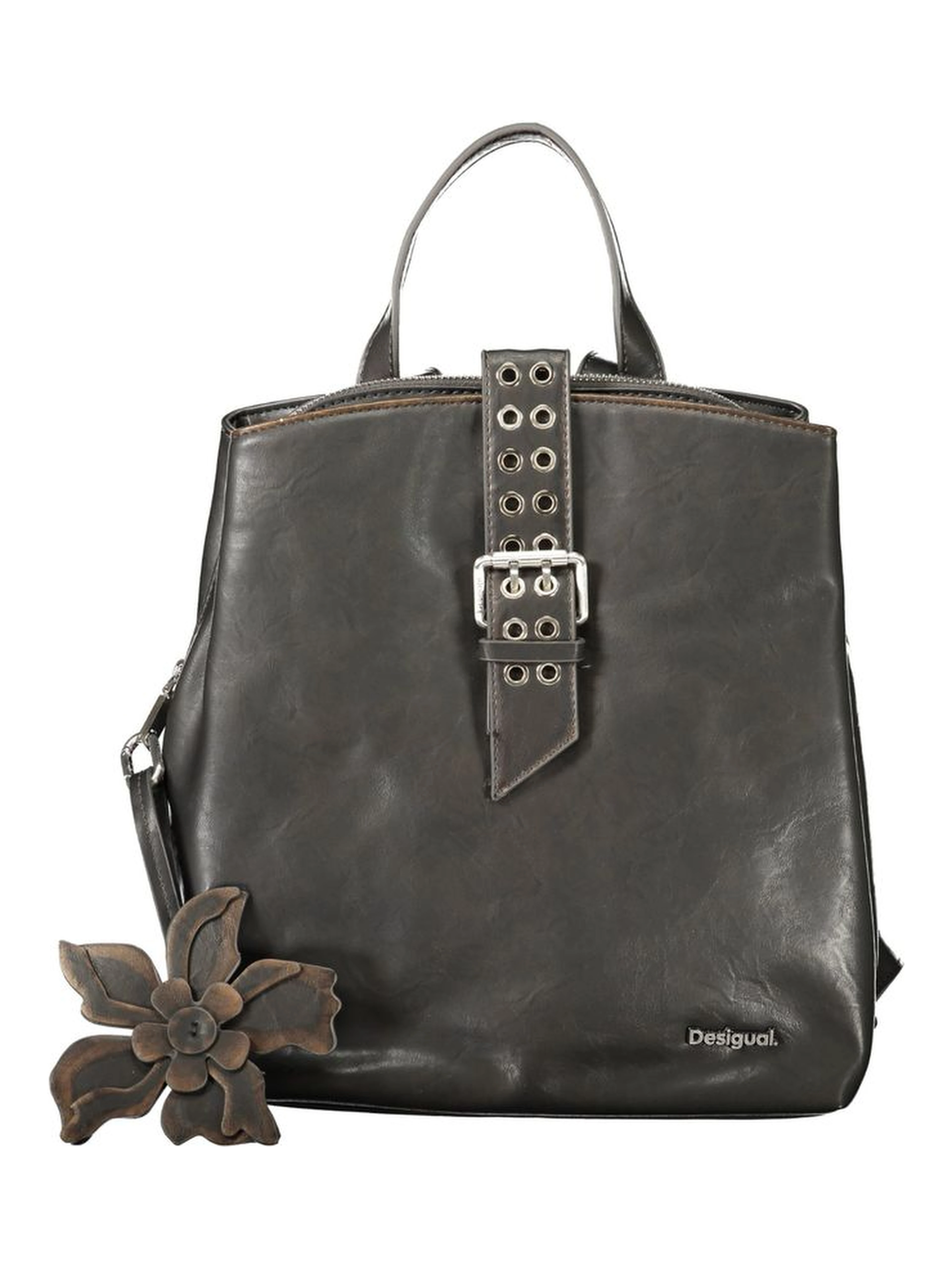 Black Polyethylene Backpack