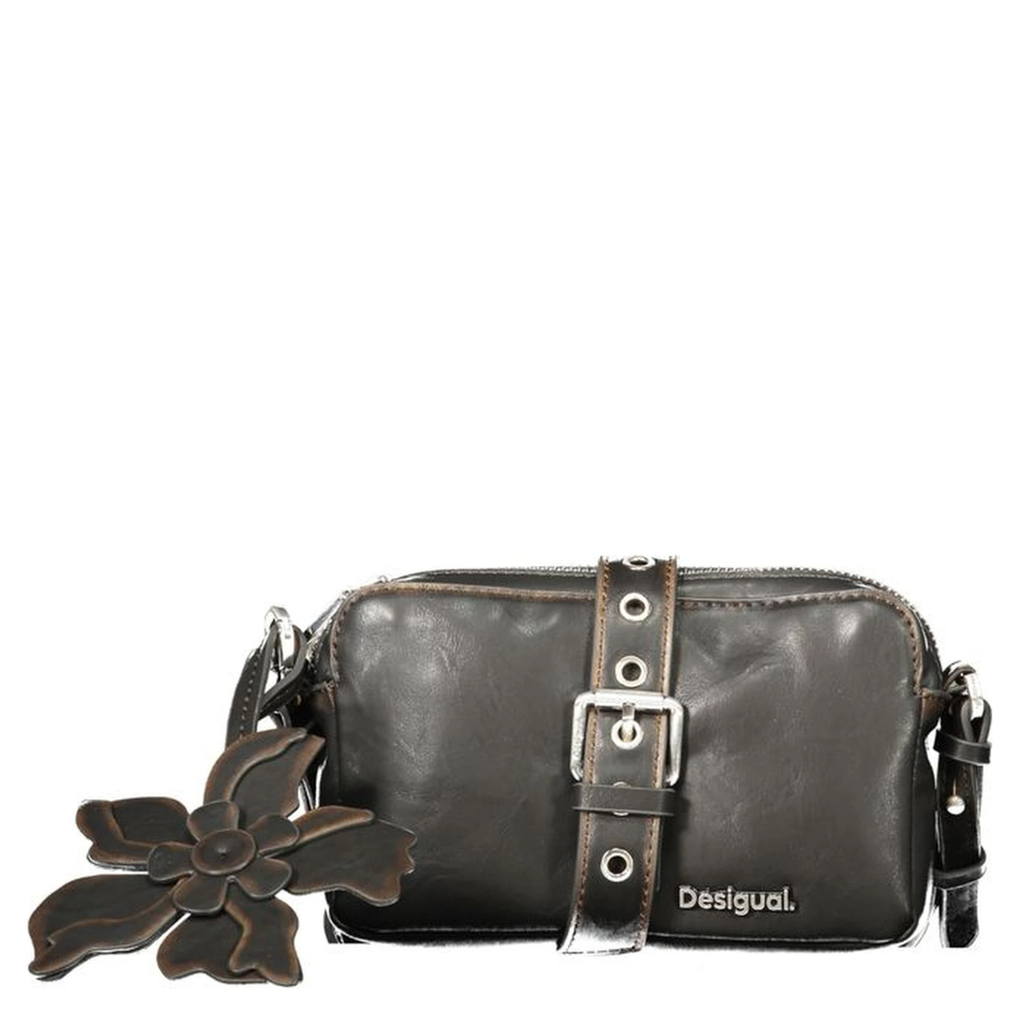 Marrone Polyurethane Women's Handbag