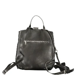 Black Polyethylene Backpack
