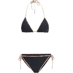 Black Polyamide Bikini