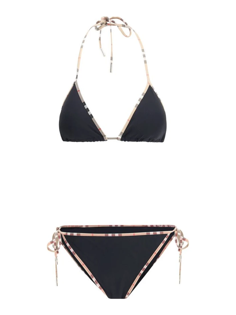 Black Polyamide Bikini