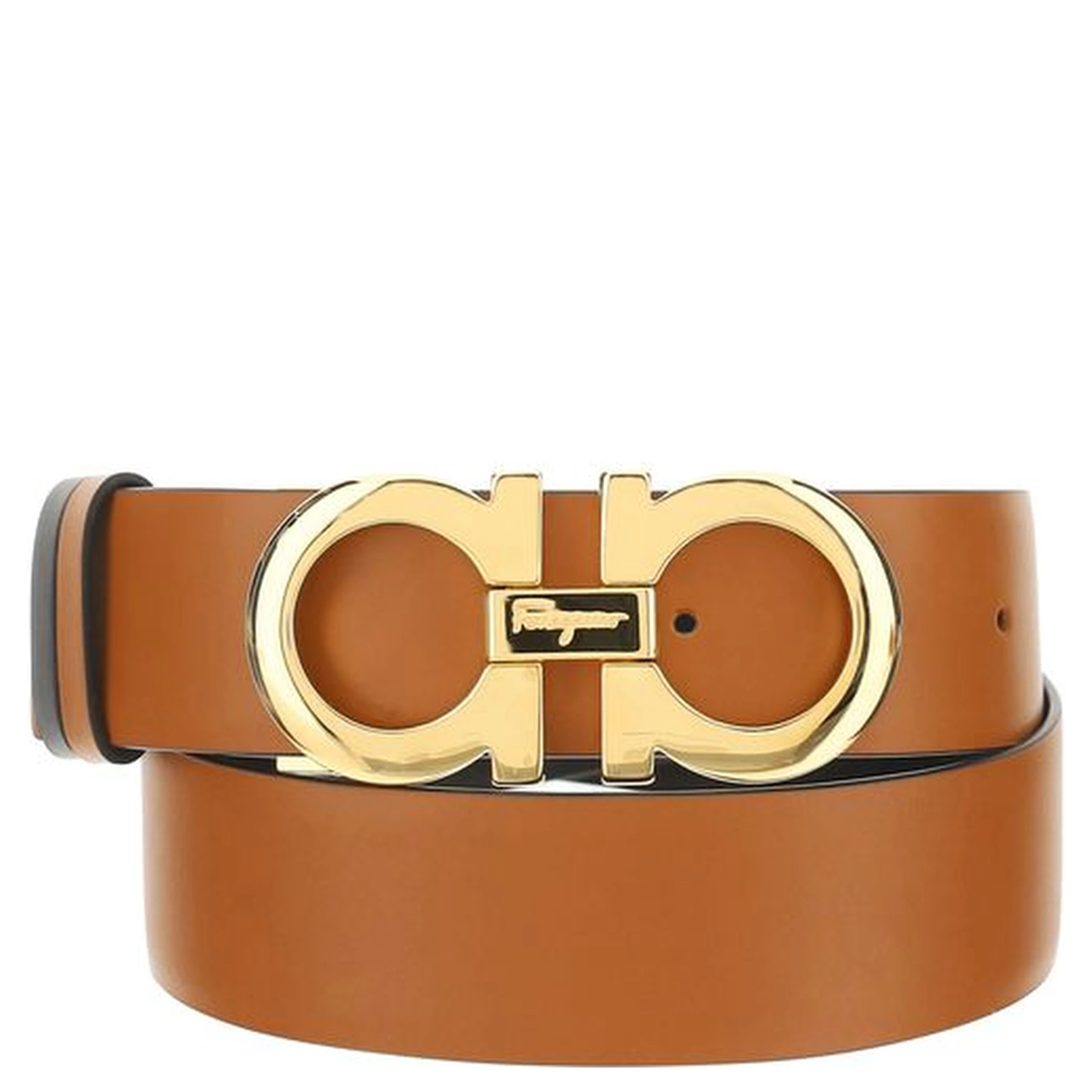 Brown Calf Leather Bos Taurus Regular Belt