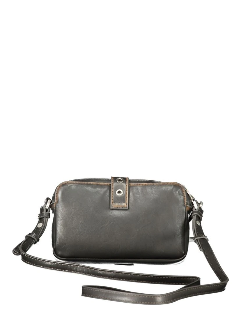 Marrone Polyurethane Women's Handbag