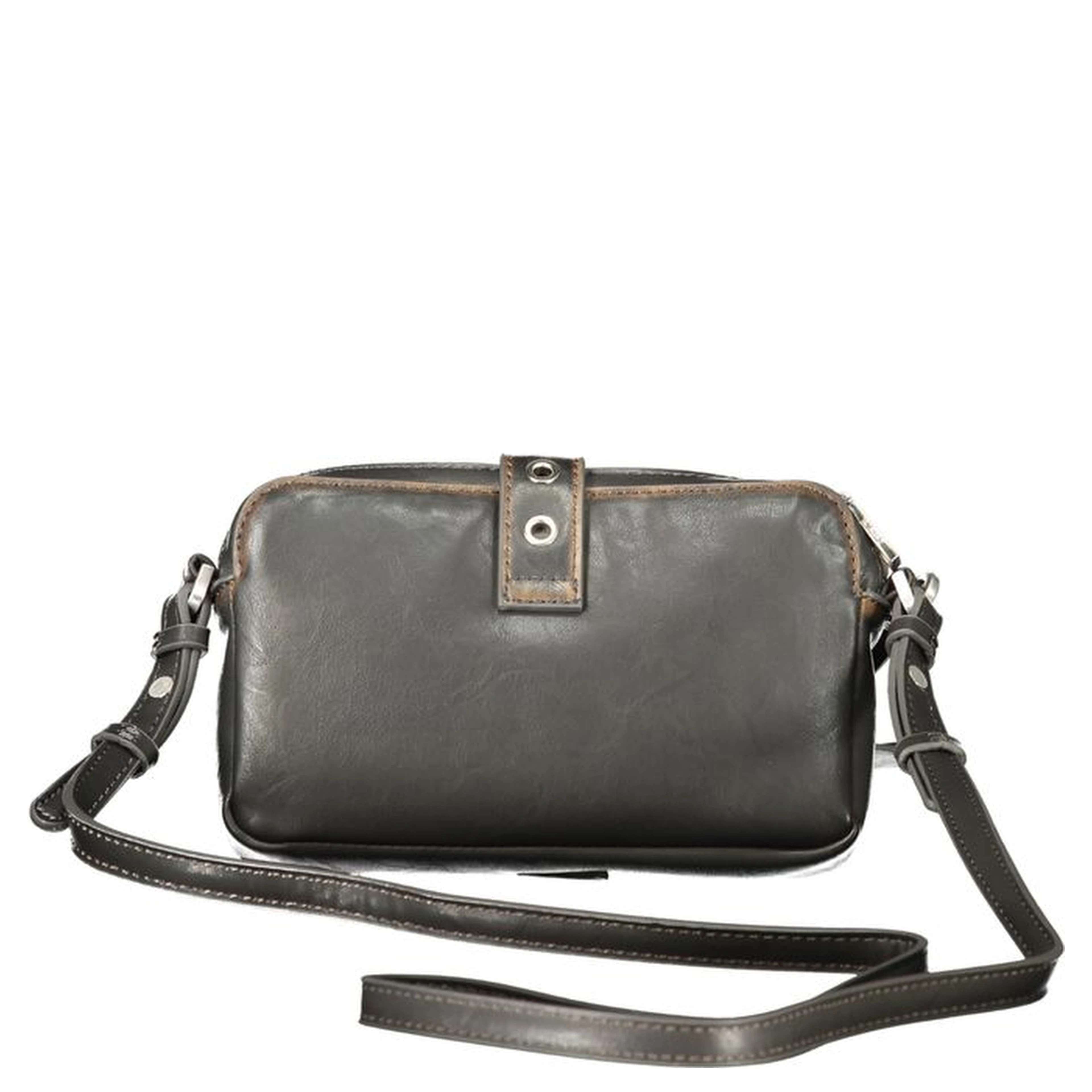 Marrone Polyurethane Women's Handbag