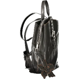 Black Polyethylene Backpack
