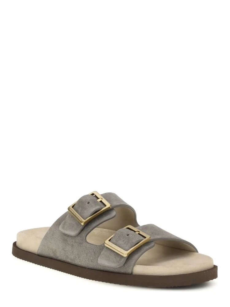 Gray Calf Leather Bos Taurus Sandals alternative