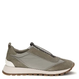 Bicolor Polyester Sneakers