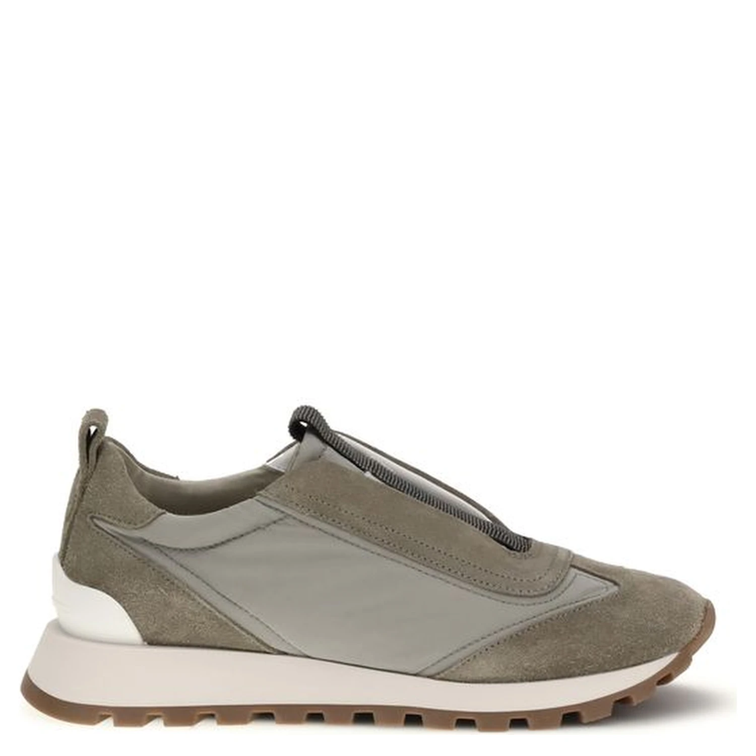 Bicolor Polyester Sneakers