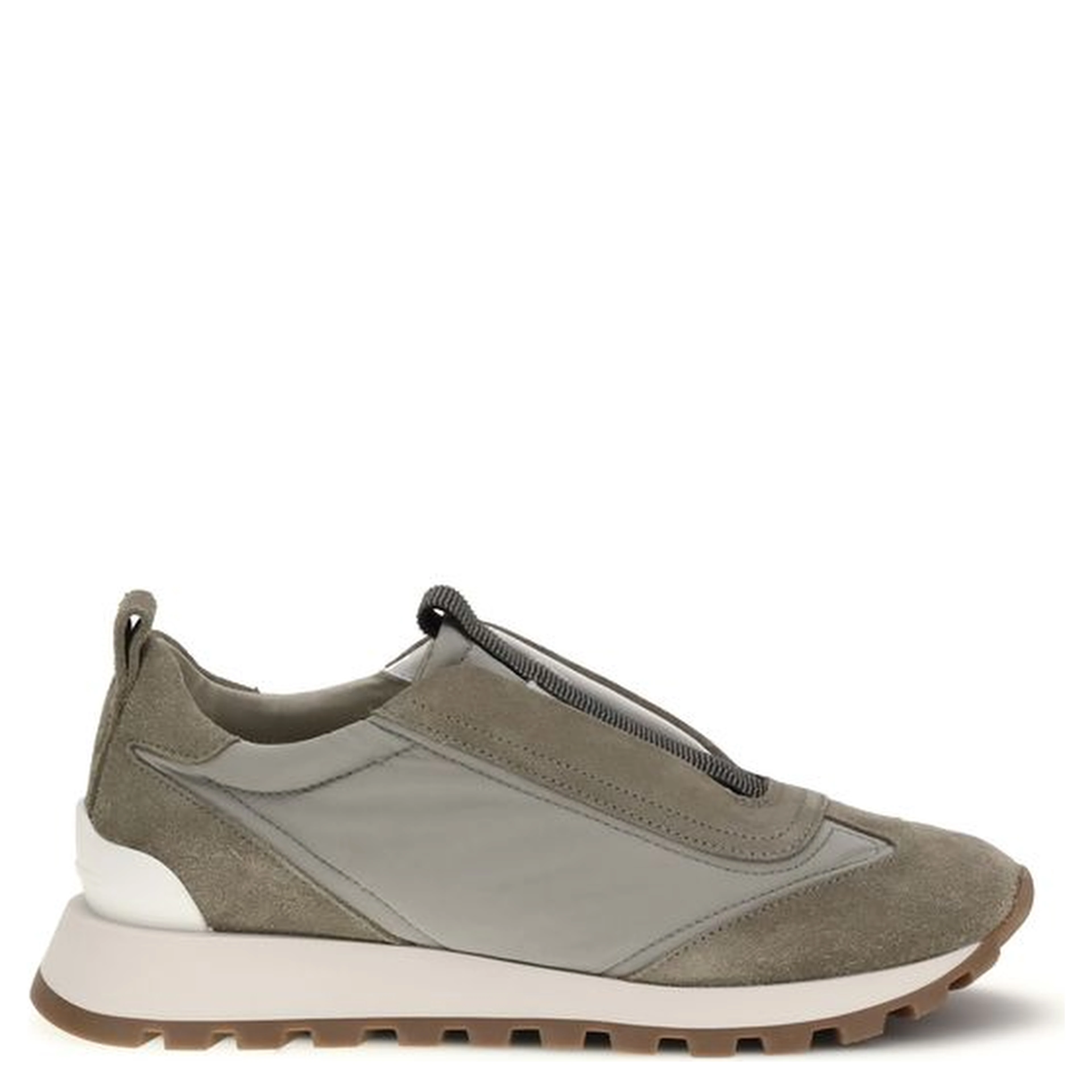 Bicolor Polyester Sneakers