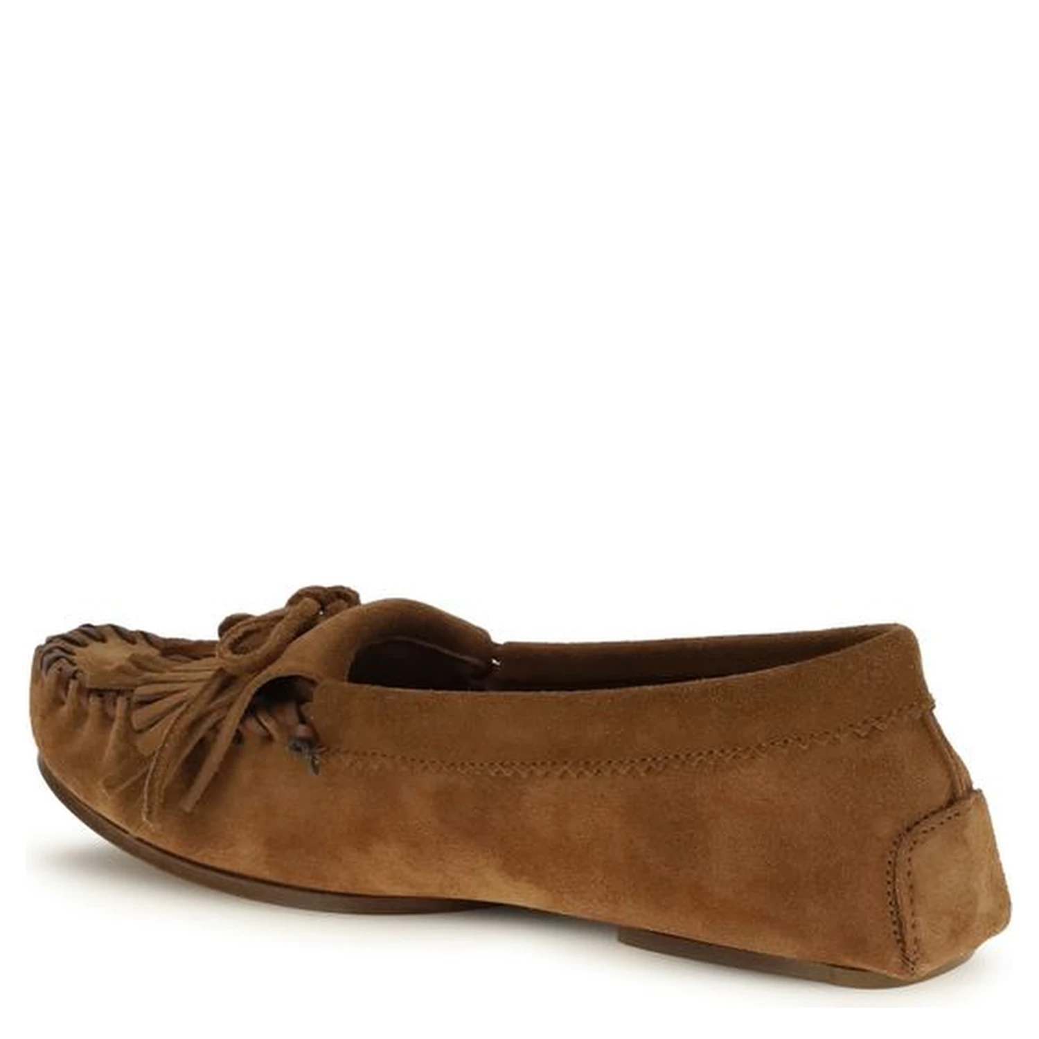 Brown Calf Leather Bos Taurus Slip-On Loafers