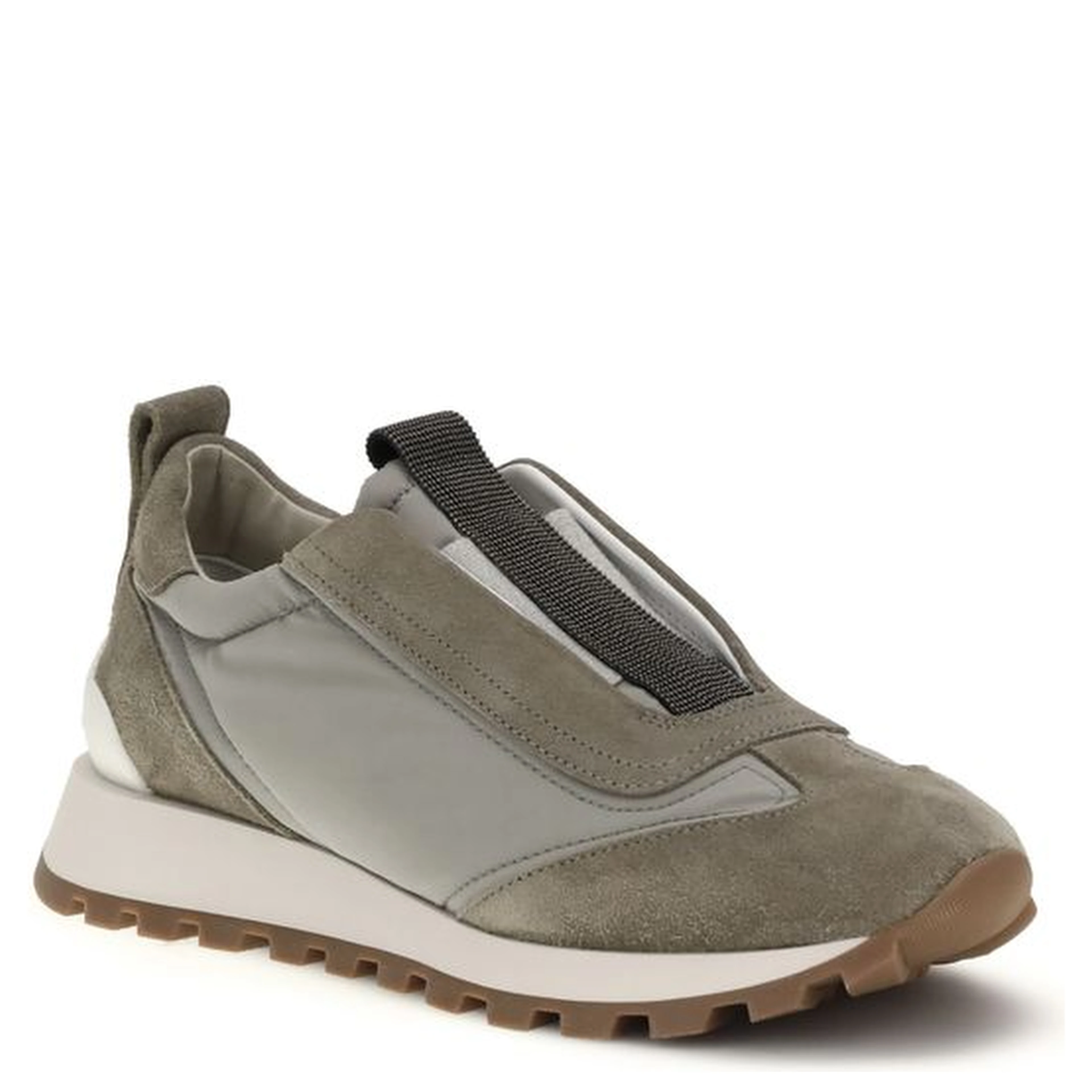 Bicolor Polyester Sneakers