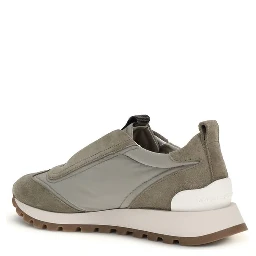 Bicolor Polyester Sneakers