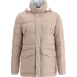 Beige Wool Clothing