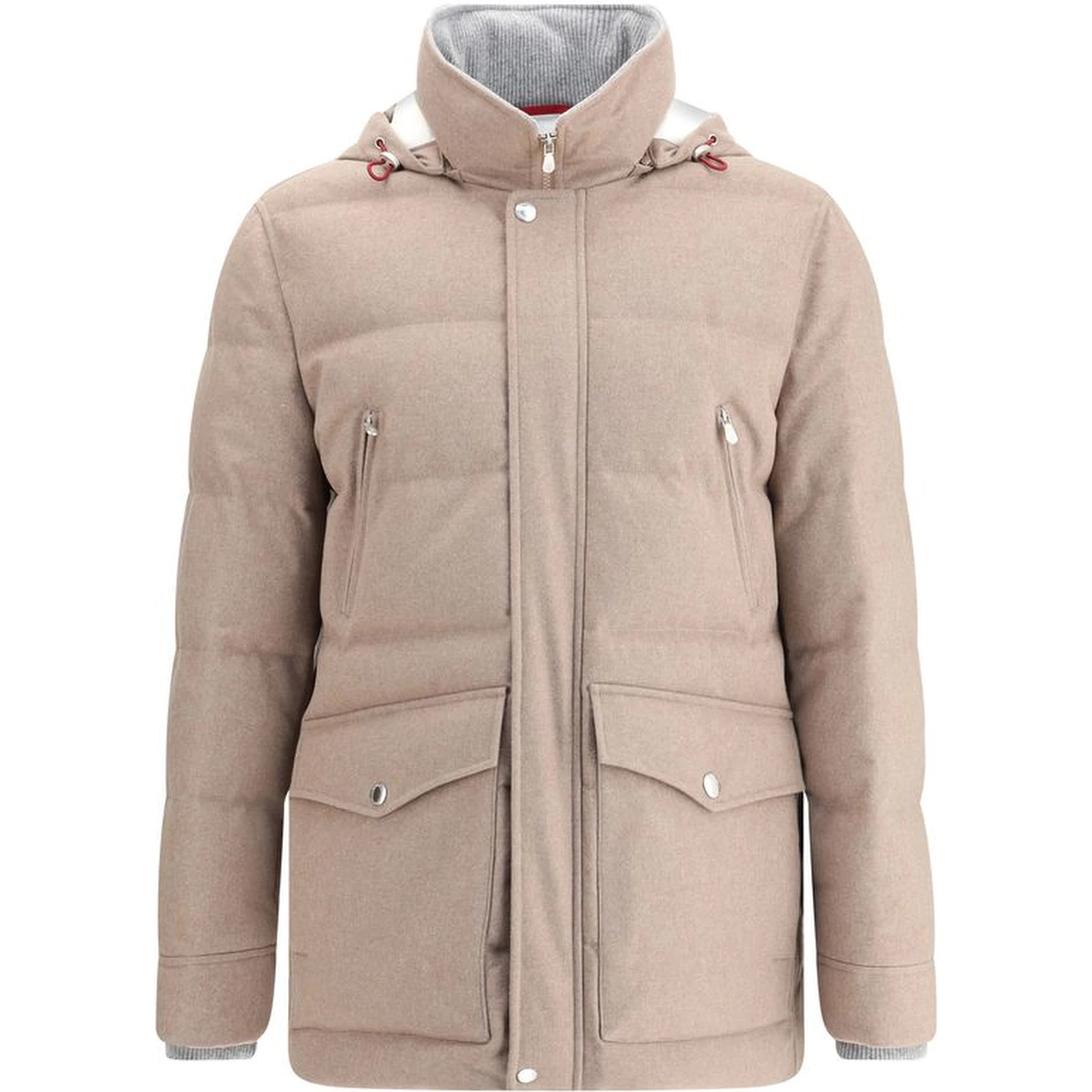 Beige Wool Clothing