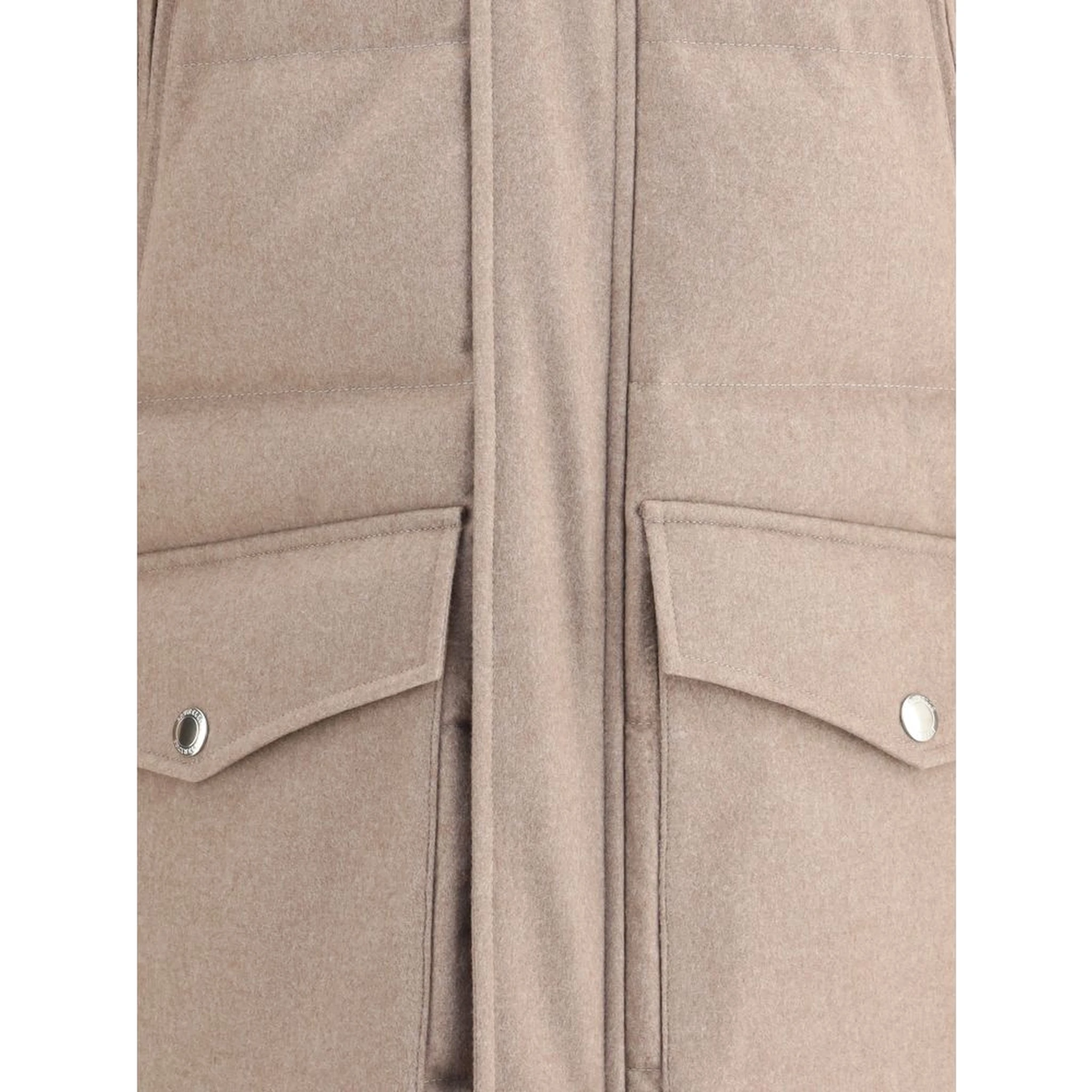 Beige Wool Clothing