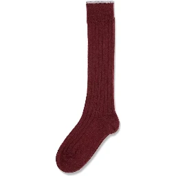 Bordeaux Cashmere Socks