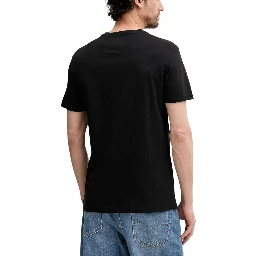 Black Recycled Cotton T-Shirt